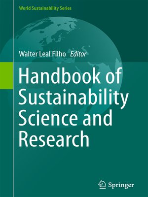 cover image of Handbook of Sustainability Science and Research